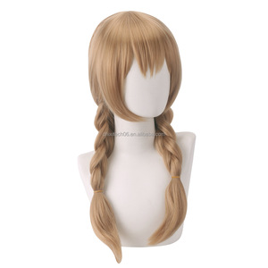 La Nouvelle Perruque de Cosplay Saint Daisen Lisa, la Peau du Seigneur, avec Tresses Doubles Cachées et Haut de Tête Effet Cuir Chevelu Réel - Product Image 4