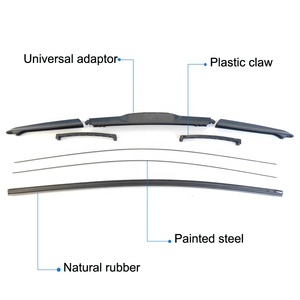 2025 <span class=keywords><strong>Precio</strong></span> de fábrica Piezas de automóviles híbridas Accesorios exteriores Universal Banana Limpiaparabrisas RAM Hacer al por mayor de fabricantes - Product Image 2