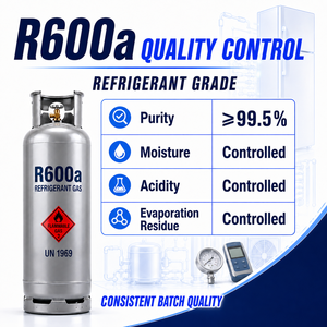 <span class=keywords><strong>Gas</strong></span> Refrigerante Industrial R600a Isobutano CAS 75-28-5 para Sistemas <span class=keywords><strong>de</strong></span> Refrigeración y Aplicaciones <span class=keywords><strong>de</strong></span> Enfriamiento, Suministro Confiable - Product Image 2