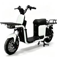 Vélo cargo électrique urbain 10 pouces 60V 800W-1500W avec batterie au lithium et logo personnalisé pour la livraison de repas - Offre Spéciale