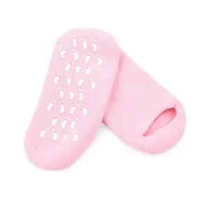 OEM Moisturizing Spa Gel Socks Moisturizer Glove Gel SPA Foot Gel Sock For Nursing