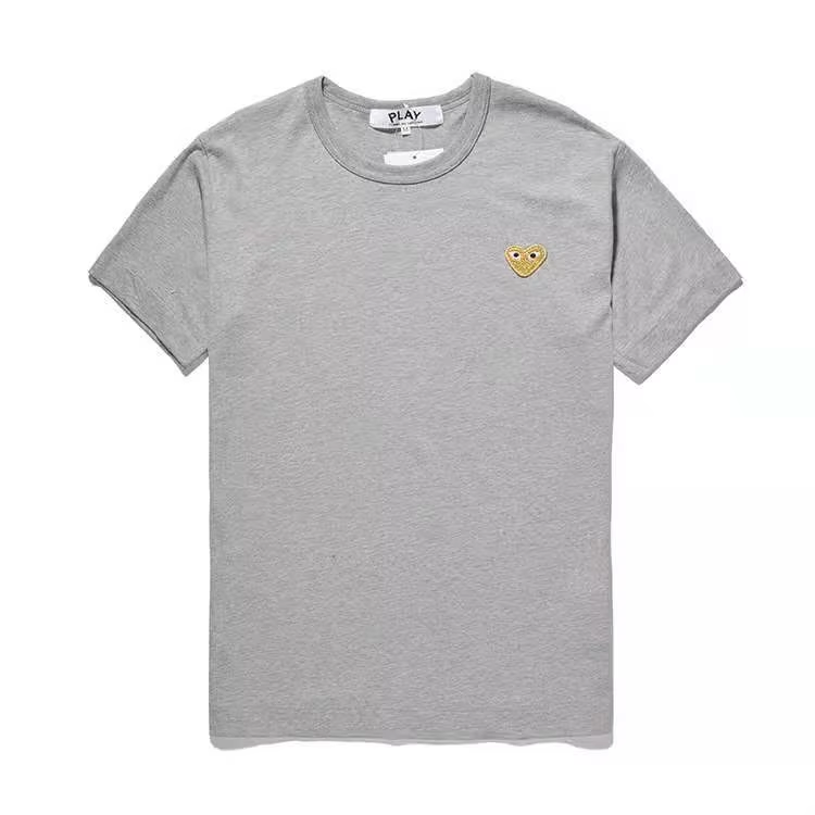 grey with gold heart