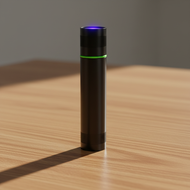 Aluminum Alloy AA Battery Powered Waterproof Camping Small 365nm Ultraviolet Lights Portable Mini Black Light UV Flashlight