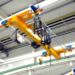 Grúa Puente Monoviga de Baja Altura Estilo Europeo para Taller, Polipasto Eléctrico de Cable, Marca SEVENCRANE - Product Image 2