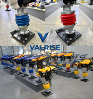 Compacteur vibrant industriel haute fréquence puissant pour fossés et espaces confinés, certifié CE/EPA