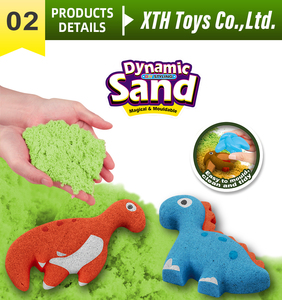 Jouet éducatif pour enfants, bricolage pour <span class=keywords><strong>la</strong></span> <span class=keywords><strong>magie</strong></span>, sable spatial, argile dynamique colorée pour les enfants de 3 à 6 ans, jouets sensoriels en plastique pour enfants - Product Image 3