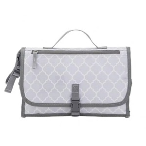 Tapis à langer portable BSCI pour bébé, matelas à langer pliable pour sac à couches, station de change de voyage |   Sangle de poussette - Product Image 2
