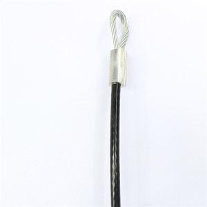 固定ループ付き編組スチールコーティングPVCワイヤーロープスリング - Product Image 5