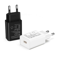 Chargeur mural USB 5V2A HNT 10W avec câble USB-A vers USB-C 3A en TPE, prise JP/US/EU/KR pour téléphone portable et équipement compatible