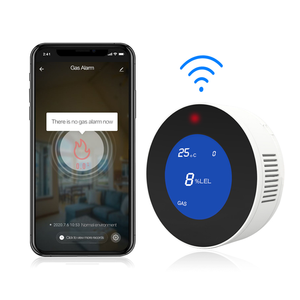 เครื่องตรวจจับการรั่วไหลของก๊าซไวไฟในบ้านอัจฉริยะ Tuya Wifi สำหรับใช้ในครัวเรือน - Product Image 1