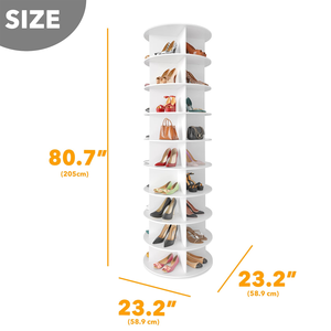Rotating Multi-Layer <b>Shoe</b> Rack Home Entrance Storage <b>Shoe</b> Rack - Product Image 2