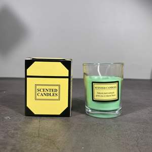 Molly Glory Venta al por mayor Buena calidad Planta Cera Tarro de vidrio Logotipo personalizado Vela perfumada Vela aromática - Product Image 2