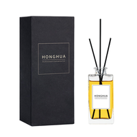 Bouteilles de diffuseur à roseaux en verre vides personnalisées pour l'aromathérapie avec emballage de qualité supérieure et options de vente en gros de parfums