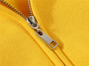 Sudadera con Capucha Personalizada con Logotipo, 300GSM, Tejido Terry Grueso, Cierre de Cremallera, Algodón-Poliéster, Estilo Urbano, Casual, Unisex, Talla Grande - Product Image 3