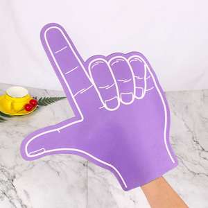 Mains en mousse EVA personnalisées avec logo pour événements sportifs et fêtes, doigts en mousse personnalisés - Product Image 4