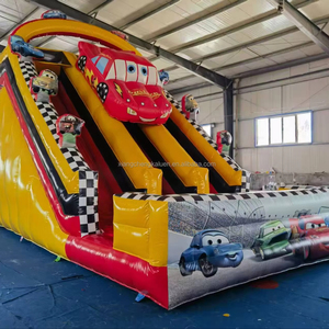 Château gonflable commercial pour enfants, toboggan gonflable, trampoline, château gonflable commercial pour enfants - Product Image 5