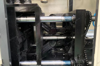 Machine de soufflage semi-automatique LONES LS-B3l avec moteur de pompe et roulement PLC Mitsubishi pour bouteilles PP/PET, capacité 1000 BPH