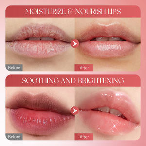 Set de 3 Aceites Labiales Nutritivos <span class=keywords><strong>con</strong></span> Sabor a Frutas, 12 ml Cada Uno, Hidratación Profunda, No Grasoso, Anti-Asperezas, Ilumina el <span class=keywords><strong>Color</strong></span> de los Labios - Product Image 5