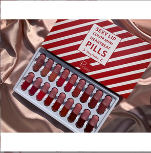 Pudaier Matte Capsule Lipstick Waterproof Cosmetic Easy To Carry Lipstick