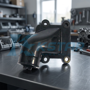 Collecteur d'admission en caoutchouc K Star pour moto Aprilia MBK Yamaha BW'S - Product Image 2
