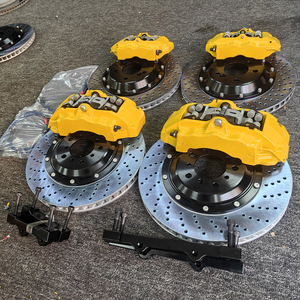 Kit Freni Sportivi Personalizzati HSL con Disco Forato Giallo per <span class=keywords><strong>Auto</strong></span> Sportive Specifiche come Pagani Utopia, Utopia Roadster, Huayra, <span class=keywords><strong>Imola</strong></span> - Product Image 5