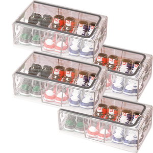 Nhà Tổ Chức Tủ Quần Áo Ví Tổ Chức Rõ Ràng Nhựa Lưu Trữ Thùng <span class=keywords><strong>Cube</strong></span> Đơn Vị Ngăn Kéo Giải Pháp Phòng Khách Đồ Nội Thất Trang Trí Nội Thất - Product Image 1