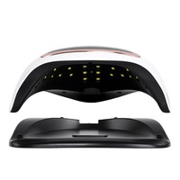 Lampe à ongles manucure 168W Gel ongles séchage rapide séchage séchage 42 perles de lampe 4 minuteries professionnel lumière UV maison Salon Nail Art outils