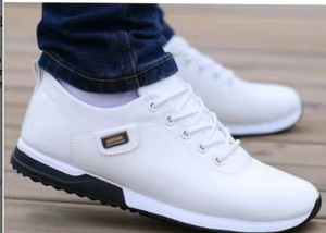<span class=keywords><strong>Scarpe</strong></span> Casual da Uomo in PU di Alta Qualità, <span class=keywords><strong>Comode</strong></span>, Antiscivolo, Traspiranti, con Lacci, Stile Sneaker - Product Image 5