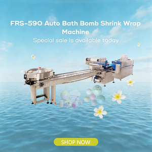 Machine d'emballage automatique de bombes de bain électriques haute capacité 12000+ PCS/H certifiée CE pour usage industriel en usine - Product Image 1