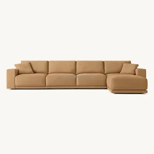 Modern American Style Sofa L Shape living Room Classic Furniture Luxurious and Comfortable Indoor Sofa Couch