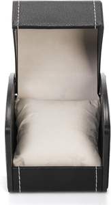 กล่องเก็บนาฬิกาข้อมือหนัง PU ราคาโรงงาน ขายส่ง กล่องโชว์นาฬิกาหนังแบบม้วน 1 ช่อง สั่งทำโลโก้ได้ - Product Image 3