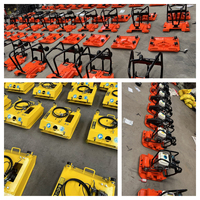 Niveleuse de compacteur plat de haute qualité pour chaussées d'asphalte Ventes directes en usine-Moteur essence et diesel inclus
