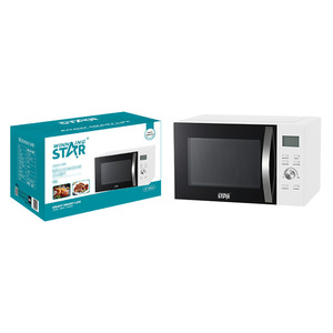 Horno microondas Winningstar de 30L con plato giratorio mecánico y función de asado para uso doméstico - Product Image 1