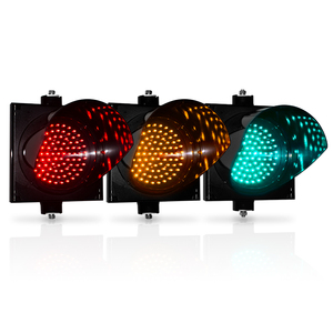 Luz de Sinalização LED Amarela IP65 de 200mm para Segurança Rodoviária - Product Image 4