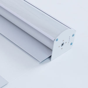 Persiana Enrollable Motorizada Integrada Moderna de Tela Opaca Tipo Zebra para Oficina/Hoteles - Product Image 4