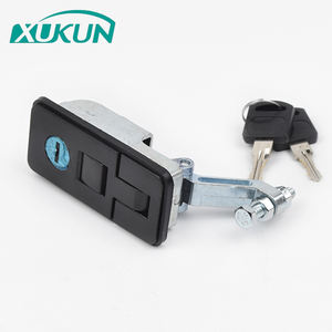 圧縮パネルラッチ フラットレバーラッチロック 電気キャビネット平面ロック キャンピングトレーラードアロック - Product Image 2