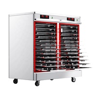 Commercial 24 couches électrique riz fruits de mer vapeur Restaurant ustensiles de cuisine fruits de mer Induction vapeur armoire Machine