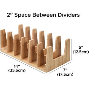 Étagère organisatrice de sacs en bois, rectangulaire, couleur bois naturel, durable, polyvalente, type sur pied, pour sacs à main et accessoires - Product Image 4