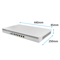 Ordinateur industriel I3 4100m I5 4200m I7 4600m J6412 J5005, châssis de serveur en rack 1U, 6 ports LAN Intel I226, DDR4, mini PC, pare-feu