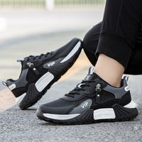 Vente en gros de baskets décontractées pour hommes, design avec fermeture éclair latérale, antidérapantes, Zapatos De Hombre, chaussures de marche athlétiques, grandes tailles 39-48