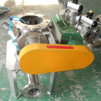 Vanne d'alimentation rotative à vis sans fin neuve, fournie directement par l'usine, pour usine de fabrication et restaurant, en acier inoxydable, garantie 1 an