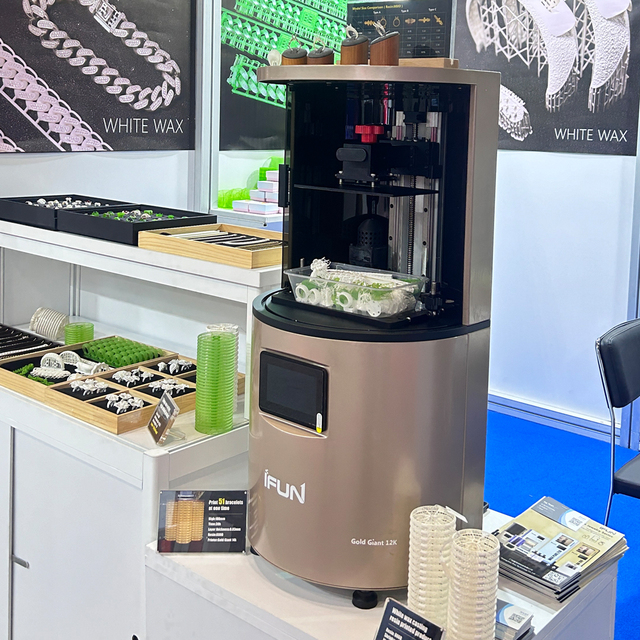 IFUN Brand 3D Printers, Printing Jewelry Models High Quality and High Precision on LCD DLP 3D Printers Machine