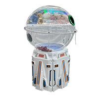 Machine de loterie à billets soufflés par l'air, type Cyclone, pour jeux de tirage au sort de bingo et de loterie à jetons de parc d'attractions, avec billets de loterie et balles de ping-pong