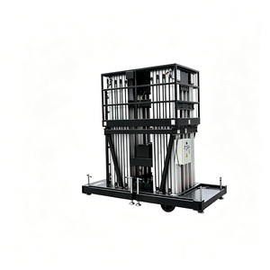 Plateforme aérienne à quatre mâts haute stabilité prête à être expédiée pour l'entretien en intérieur - Product Image 5