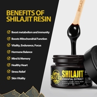 Pommade de résine de Shilajit soigneusement sélectionnée 50g, liquide, qualité graines d'herbes, produit transfrontalier, vente chaude sur Amazon