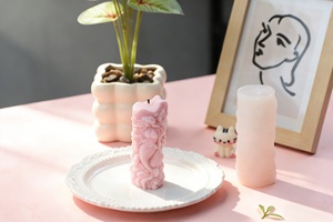 Ensemble de moules en silicone 3D pour bougies, motifs Fée, Tulipe et Cactus Saguaro, pour kits de fabrication de bougies <span class=keywords><strong>DIY</strong></span> professionnels - Product Image 6
