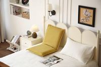 Fauteuil-canapé multifonctionnel pliable en tissu moderne pour chambre à coucher, coussin de sol, canapé paresseux, tabouret portable, mobilier événementiel