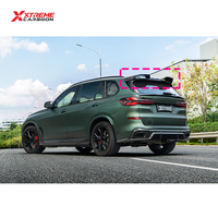 Kit de Spoiler de Toit Arrière XTREME en Fibre de Carbone Sec, Spoiler de Toit Adhésif pour BMW G05 X5 40iX 50eX M60iX M60i (2023-2026)