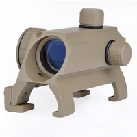 AIM-O AO3016 – Lunette de visée laser tactique en aluminium, étanche, haute précision, accessoire de chasse optique, pile CR2032 incluse