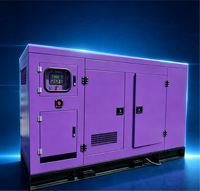 Generador de Gas Súper Silencioso de 250kW Refrigerado por Agua, Alternador sin Escobillas, Control ATS, Arranque con un Botón, Generador de Reserva Industrial